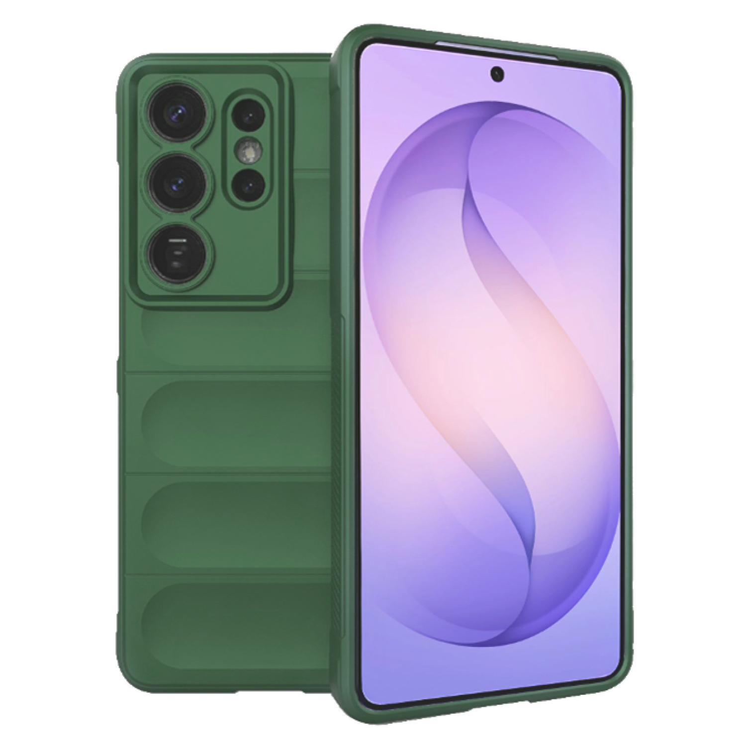 Θήκη Samsung Galaxy S26 Ultra Techsuit Magic Shield Σιλικόνης - Green (5949419342538)