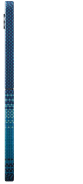 Θήκη Samsung Galaxy Z Flip6 - Pitaka Premium Tactile Woven Case MagEZ Case 5 Aramid Fiber Body με MagSafe - 1.2mm - 1500D - Moonrise (FMFLIP6)