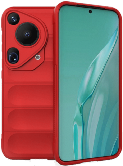 Θήκη Σιλικόνης - Huawei Pura 70 Ultra - Techsuit Magic Shield - Red (5949419165304)