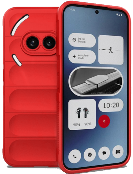 Θήκη Σιλικόνης - Nothing Phone 2a / 2a Plus - Techsuit Magic Shield - Red (5949419108929)