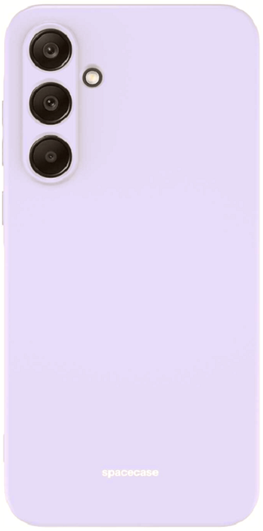 Θήκη Σιλικόνης - Samsung Galaxy A35 - Spacecase Silicone Case - Light Purple (5905719108496)