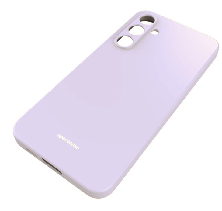 Θήκη Σιλικόνης - Samsung Galaxy A55 - Spacecase Silicone Case - Light Purple (5905719108748)