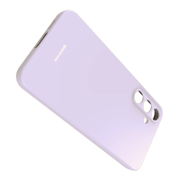 Θήκη Σιλικόνης - Samsung Galaxy A55 - Spacecase Silicone Case - Light Purple (5905719108748)
