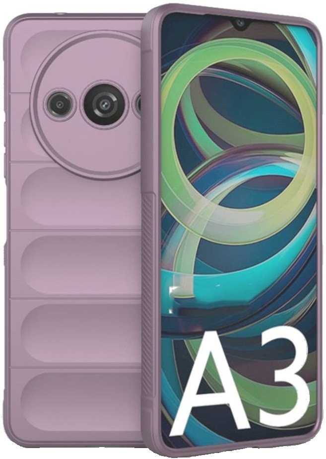 Θήκη Σιλικόνης - Xiaomi Redmi A3 - Techsuit Magic Shield - Purple (5949419113992)