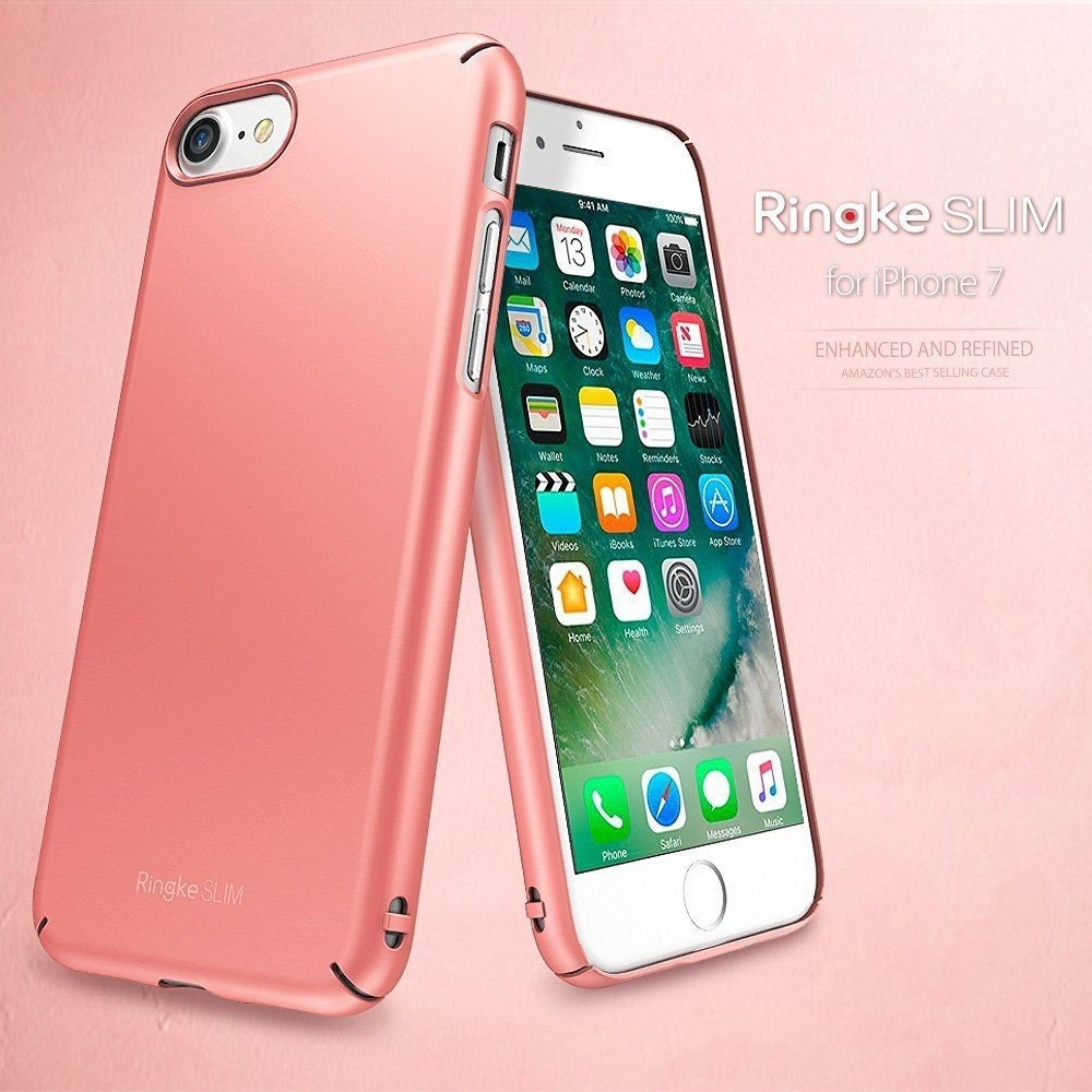 Ringke (Slim) Θήκη Apple iPhone SE 2022 / 2020 / 8 / 7 - Frost Pink (RSL-APIPH7-FP)