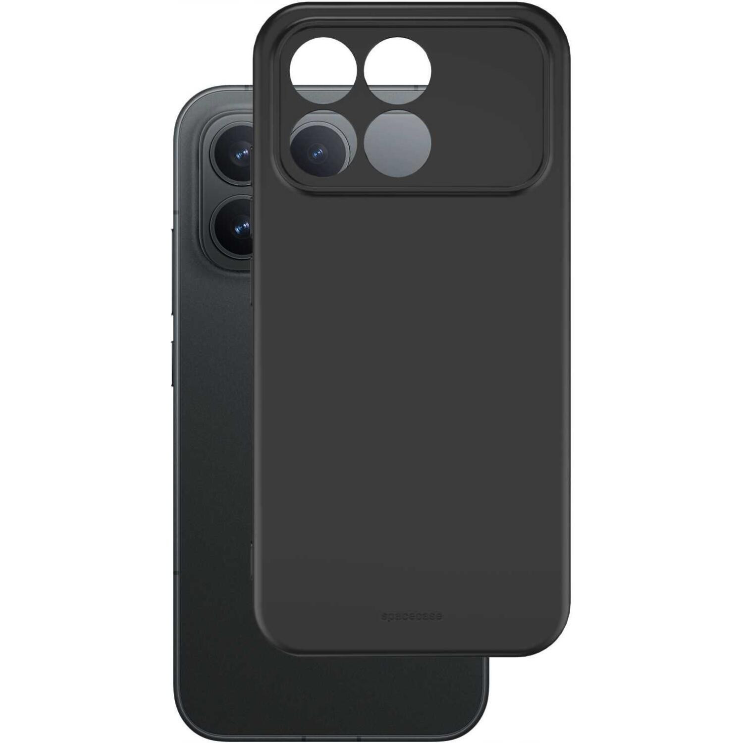 Θήκη Xiaomi Poco F8 Pro Spacecase Silicone Case Σιλικόνης - Black (5905719138479)