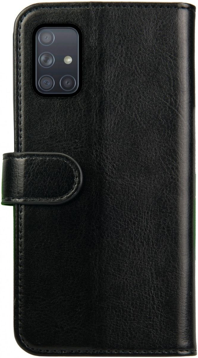 Rosso Element PU Θήκη Πορτοφόλι Samsung Galaxy A51 - Black (8719246221699)