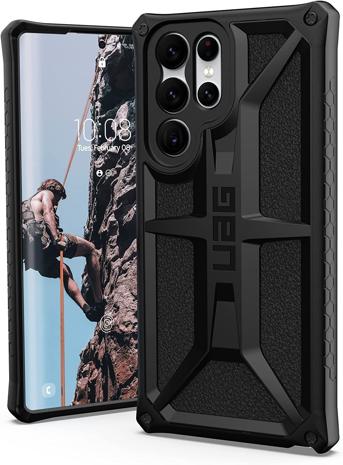 UAG Θήκη Monarch Series Samsung Galaxy S22 Ultra 5G - Black (213441114040)