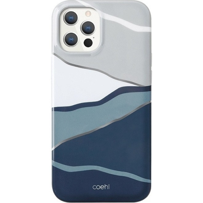 Uniq Coehl Ciel Θήκη Slim Hybrid Apple iPhone 12 / 12 Pro - Twilight Blue (75866)