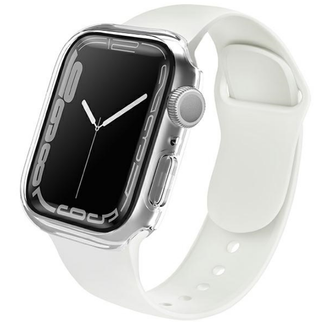 Uniq Legion Curved Glass - Θήκη με Tempered Glass Apple Watch 7 41mm - Clear (UNIQ-41MM-LEGNCLR)