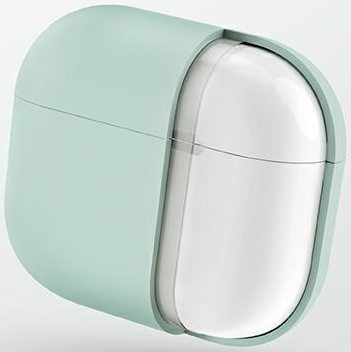 Uniq Lino Hybrid Case - Σκληρή Θήκη για AirPods 3rd Gen - Green (UNIQ-AIRPODS(2021)-LINOGRN)