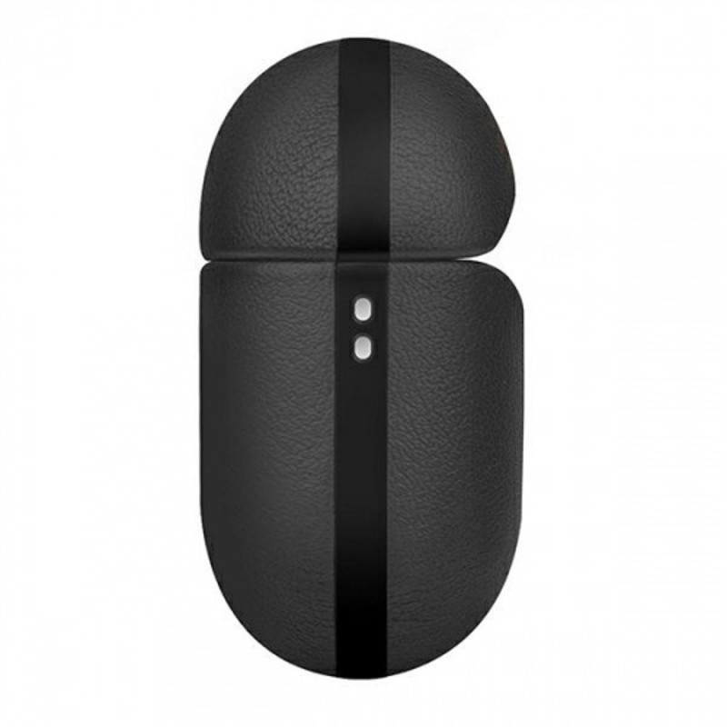 Uniq Terra Case - Δερμάτινη Θήκη για Apple AirPods 3rd Gen - Black (UNIQ-AIRPODS(2021)-TERBLK)