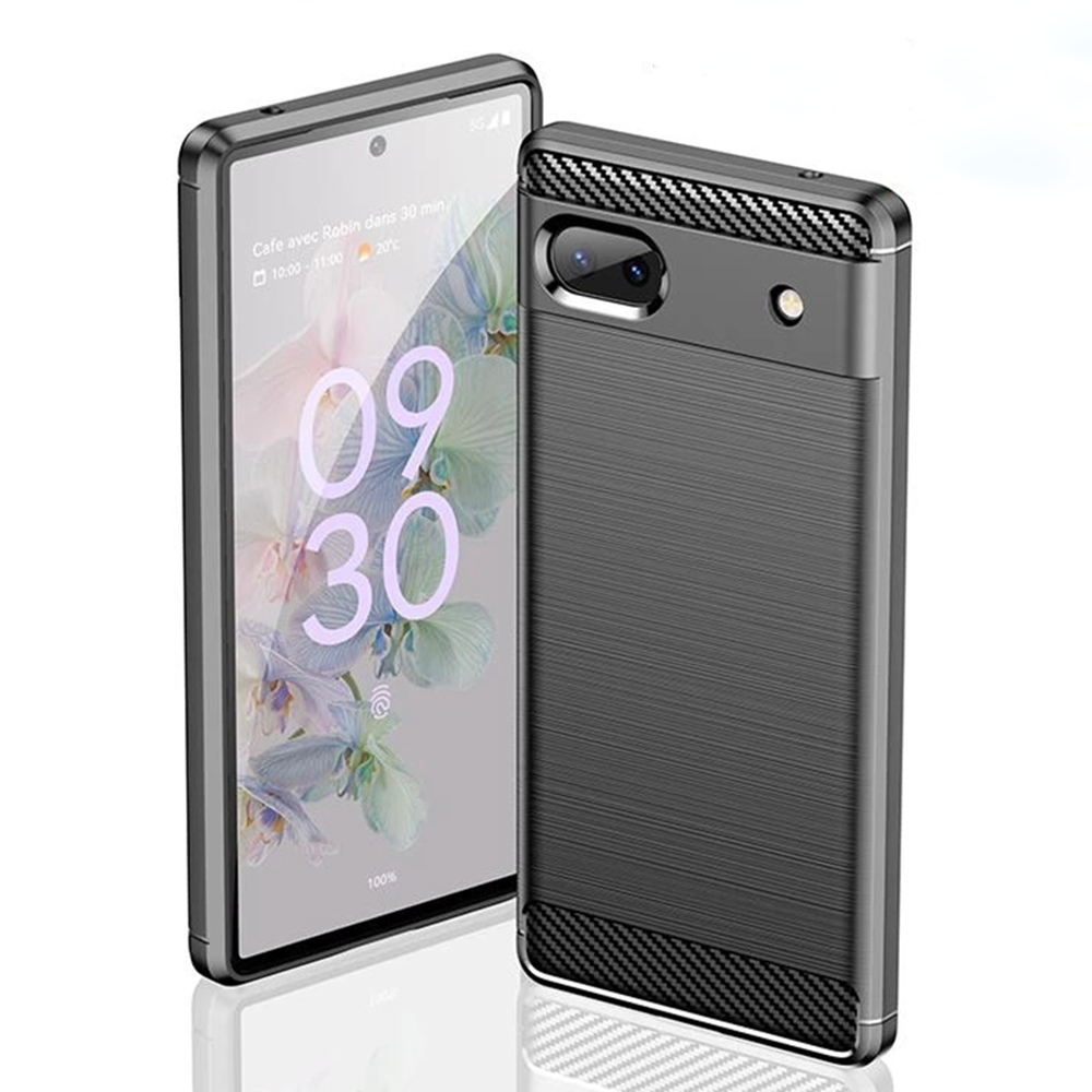 Vivid Carbon Silicone - Θήκη Σιλικόνης Google Pixel 6a - Black (UNCAPIXEL6ABK)
