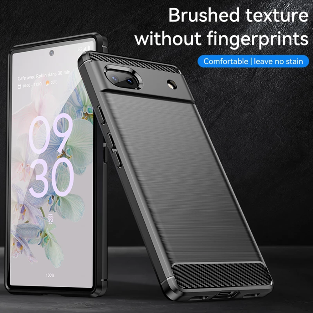 Vivid Carbon Silicone - Θήκη Σιλικόνης Google Pixel 6a - Black (UNCAPIXEL6ABK)