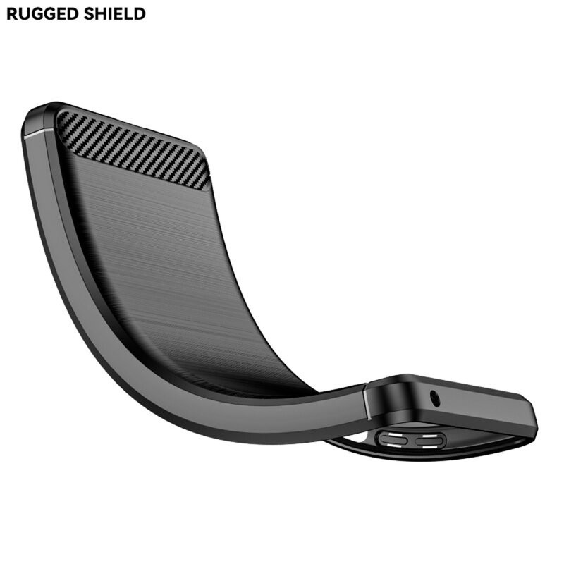 Vivid Carbon Silicone - Θήκη Σιλικόνης Motorola Moto G200 5G - Black (UNCAMOTOG200BK)