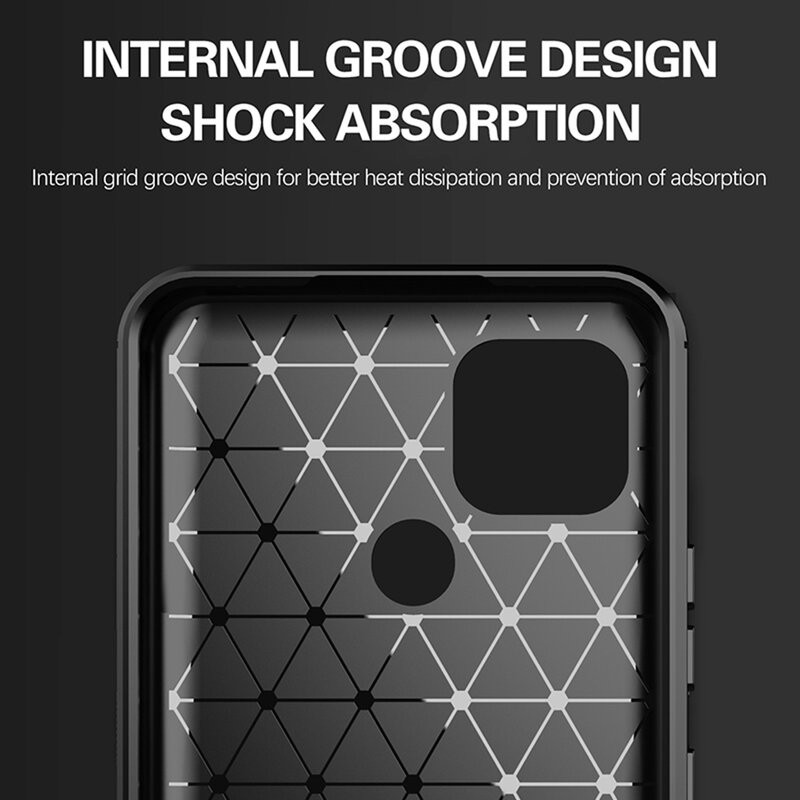 Vivid Carbon Silicone - Θήκη Σιλικόνης Realme C21 - Black (UNCAREALMEC21BK)
