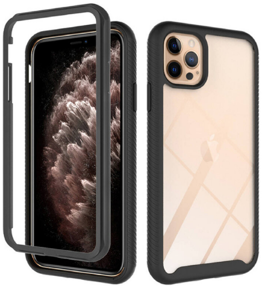 Vivid Defence 360 Pro Ανθεκτική Θήκη με Screen Protector - Apple iPhone 12 Pro Max - Black (UNDEFENCEIPHONE12PROMAXBK)
