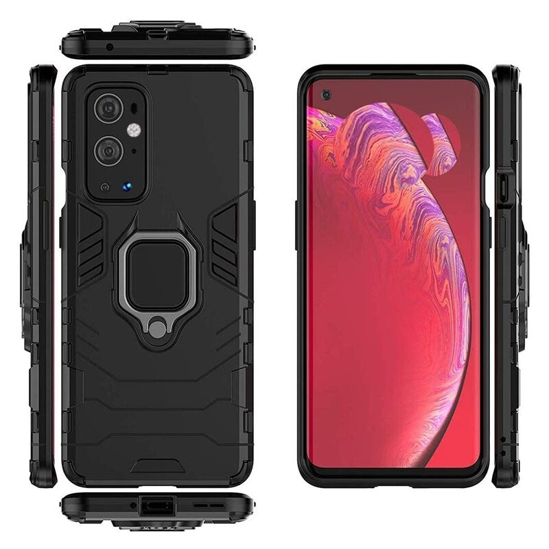 Vivid Shield Case - Ανθεκτική Θήκη OnePlus 9 Pro - Black (UNSHIELDONEPLUS9PROBK)