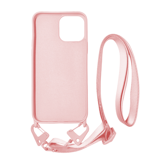 Vivid Silicone Case Strap Apple iPhone 13 Nude (13018458)