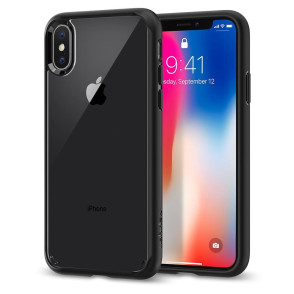 Spigen iPhone X Ultra Hybrid Matte Black (057CS22129)