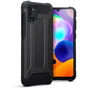 Terrapin Ανθεκτική Θήκη Double Layer Impact Samsung Galaxy A31 - Black (131-002-268)