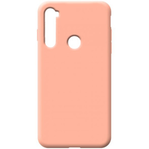 OEM Soft Touch Silicon για Xiaomi Redmi Note 8 / Redmi Note 8(2021) ροζ (200-108-712)