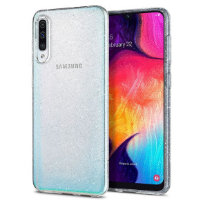 Spigen Θήκη TPU Liquid Crystal Samsung Galaxy A50 - Crystal Glitter (611CS26441)