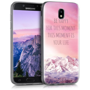 Θήκη σιλικόνης  για Samsung Galaxy J5 (2017) Be Happy Moment  by KW ( 200-102-389)
