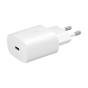 Official Samsung Ταχυφορτιστής Ταξιδιού / Αντάπτορας Με Type-C x1 - 25W - White (EP-TA800NWEGEU) 