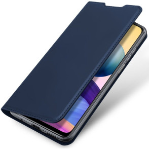 Duxducis SkinPro Flip Θήκη για Xiaomi Redmi Note 10 5G/Poco M3 Pro - Blue (200-108-668)
