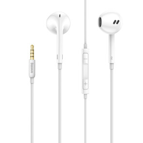 Ακουστικά Handsfree Baseus Enock H16 White (200-107-250)
