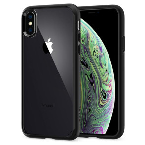 Spigen iPhone X / Xs Ultra Hybrid Matte Black (063CS25116)