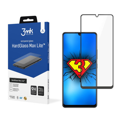 3MK HardGlass Max Lite Full Face Tempered Glass Xiaomi Redmi 8/8A Μαύρο (200-108-359)