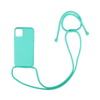 CarryHang Liquid Silicone Κορδόνι iPhone 11 Pro Max OEM - Light Blue (200-108-323)