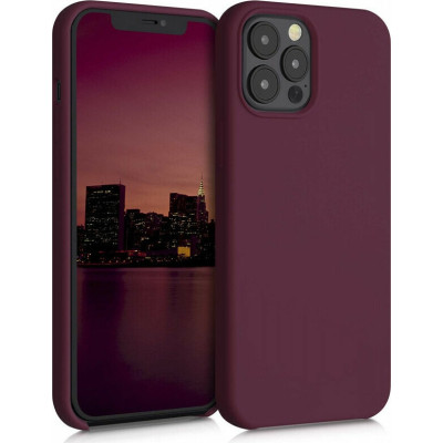 Θήκη Σιλικόνης για iPhone 12/12 Pro - Tawny Red  by KW (200-107-773)