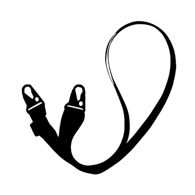 Strap Λουράκι Λαιμού για Θήκη CarryHang Μαύρο - Sonique - Μαύρο