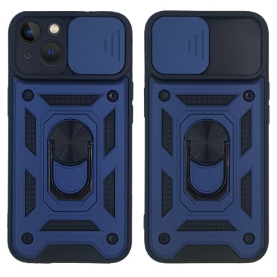 Θήκη Ring Armor CamPro Sonique για Apple iPhone 13 Μπλέ