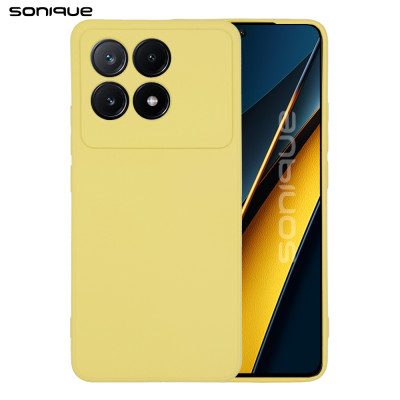 Θήκη Σιλικόνης My Colors Sonique Xiaomi Poco F6 Pro 5G Κίτρινο