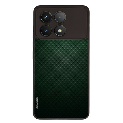 Θήκη Sonique Carbon Series για Xiaomi Poco F6 Pro 5G Πράσινο