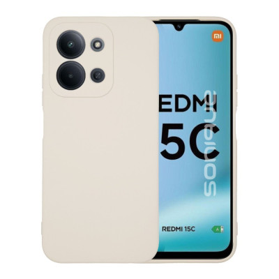 Θήκη Σιλικόνης My Colors Sonique Xiaomi Redmi 15C 4G / Redmi 15C 5G / Poco C85 4G Μπεζ
