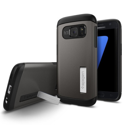 Spigen Galaxy S7 Slim Armor Gunmetal (555CS20012) 