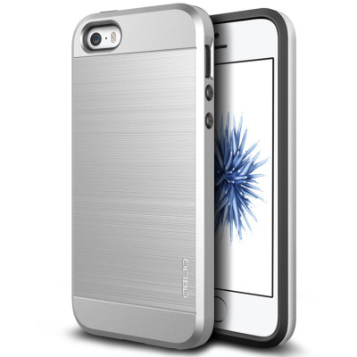 Obliq Θήκη Slim Meta iPhone 5/ 5S/ SE - Satin Silver (X000ZKJ4DZ)