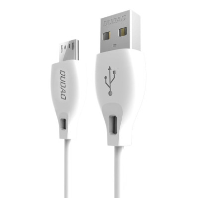 Καλώδιο Dudao L4M 2.4A Charge & Data Micro Usb 1.0m - White - (200-105-103)