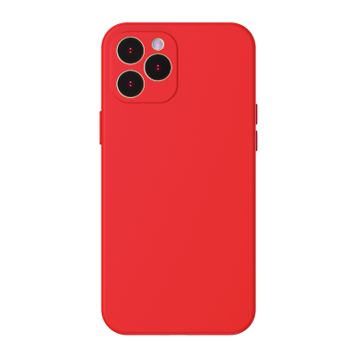 Baseus θήκη σιλικόνης για iPhone 12 Pro Liquid Red (200-107-241)