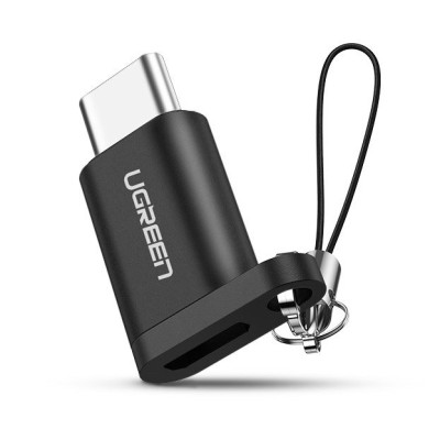Ugreen Micro USB to USB Type-C Adapter με lanyard  (200-107-010)
