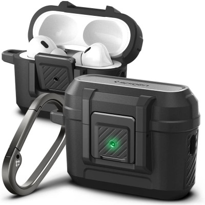 Spigen Lock Fit - Θήκη για Apple AirPods Pro 2nd Gen - Matte Black (ACS05485)