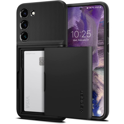 Spigen Slim Armor CS Θήκη Samsung Galaxy S23 Plus - Black (ACS05676)