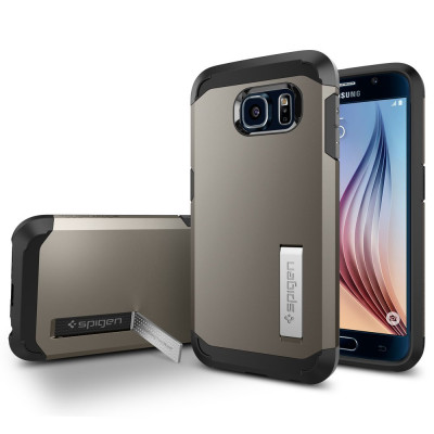 Spigen Samsung Galaxy S6 Tough Armor Gunmetal (SGP11337) 