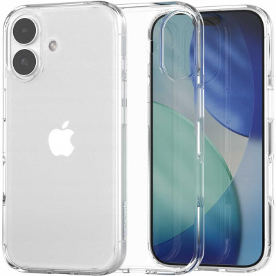 Θήκη iPhone 17 Spacecase Clear Case Σκληρή Διάφανη 1mm - Transparent