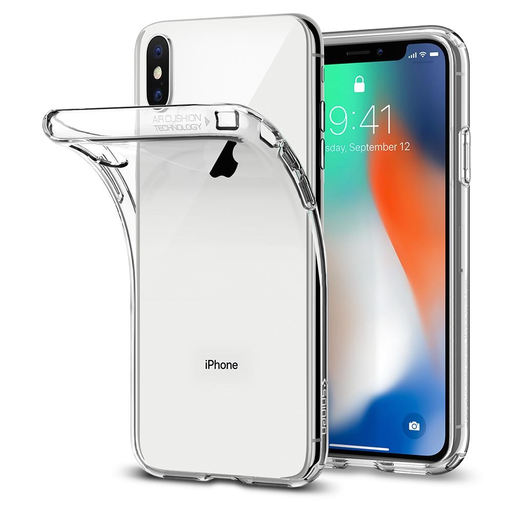 Spigen iPhone X Liquid Crystal Clear (057CS22118)